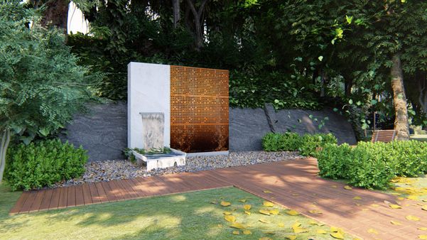  Projeção do Parque Costeiro na Praia de Camburi, em Vitória por Vale/Divulgação