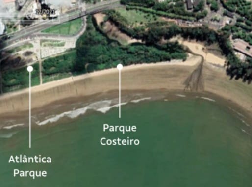 Parque Costeiro: o espaço, que terá cerca de 17 mil metros quadrados de área, incluindo a sede, anfiteatro, trilhas ecológicas e mirante, será integrado ao Atlântica Parque