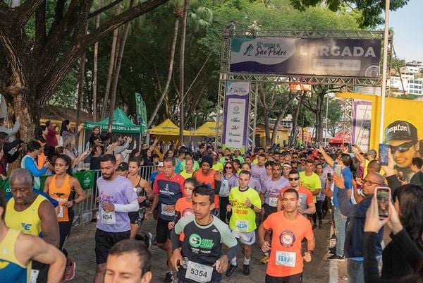 Corrida de São Pedro bate recorde de participantes em Cachoeiro 