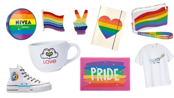 Marcas que apoiam o movimento de inclusão e respeito de pessoas de diversas orientações sexuais e identidades de gênero lançam coleções exclusivas para o mês