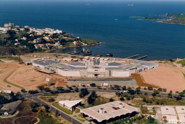  Obra do Shopping em abril de 1992