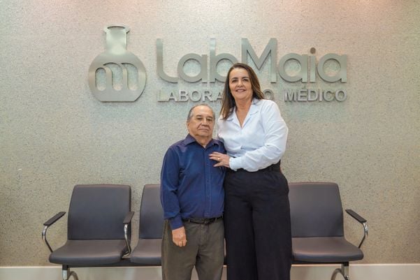Odete e Cleber Antonio Maia, fundadores da LabMaia, se orgulham de onde chegaram 