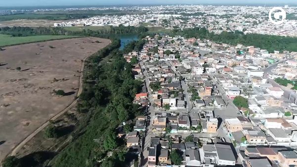 Bairro Nova Esperança, visto de cima