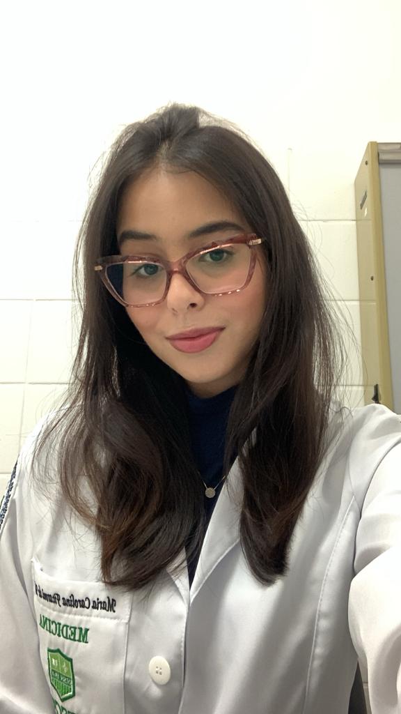 Maria Carolina Fitaroni está no sexto período de Medicina na Emescam
