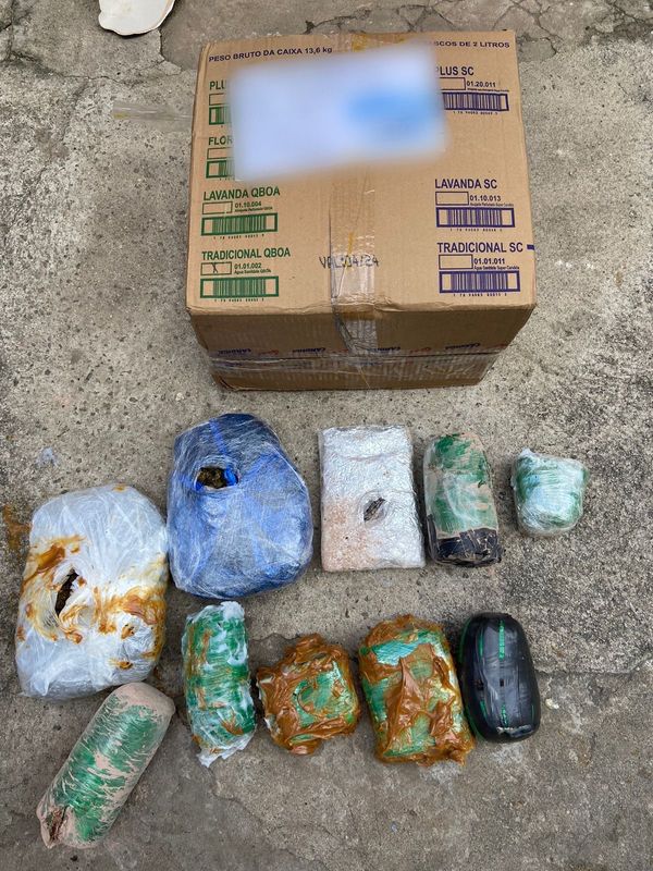 PF apreende 9kg de maconha com jovem em Vila Velha por Reprodução | Polícia Federal