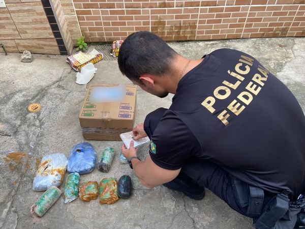 PF apreende 9kg de maconha com jovem em Vila Velha por Reprodução | Polícia Federal