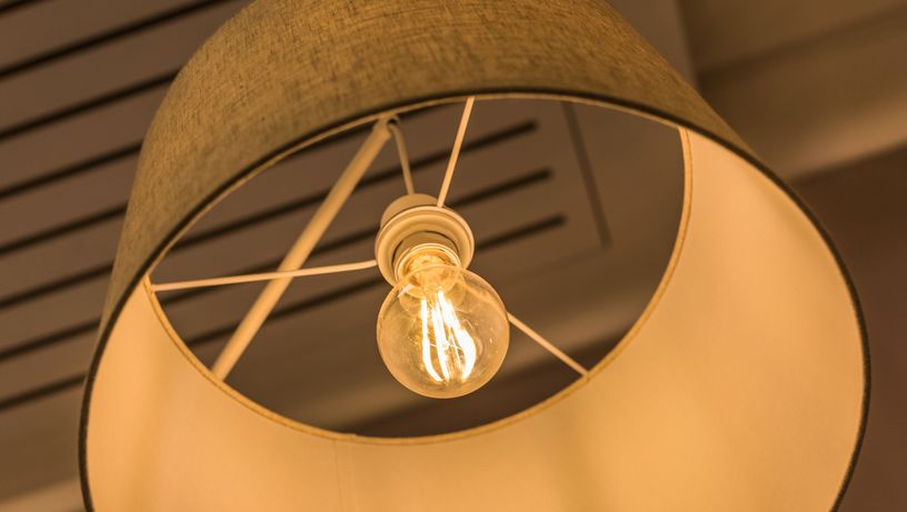 luz, lâmpada, luminária, abajur