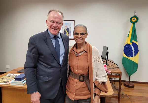 Casagrande com Marina Silva