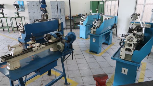 Sala de usinagem do Cedtec