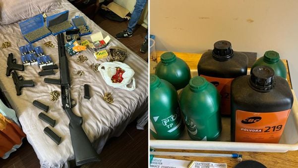 Ex CAC é preso em fábrica clandestina de munição dentro de casa em Vitória