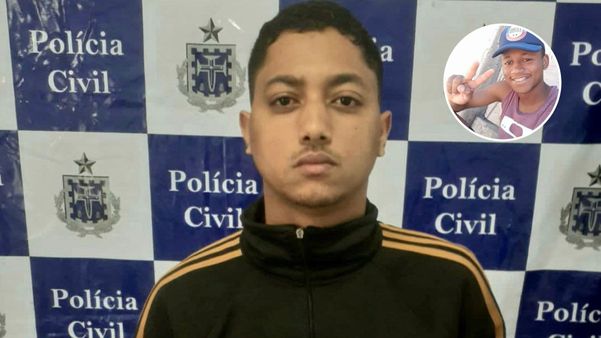 Jhony Medeiros Fiorentini (em destaque), de 23 anos, é o principal suspeito de matar o jovem Roberto Ferreira Nascimento, em 2019