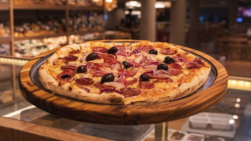 Pizza da Tanti Affetti, em Vitória