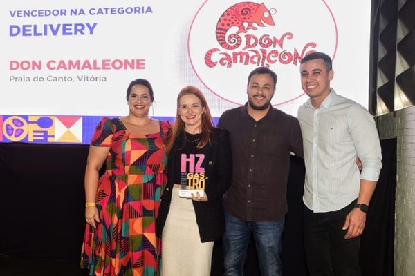 Don Camaleone é o vencedor da categoria Delivery do Prêmio HZ Gastrô, no 1º dia do Fest Gastronomia por Vitor Jubini