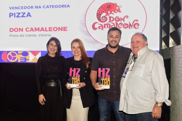 Don Camaleone é o vencedor das categorias Delivery e Pizza do Prêmio HZ Gastrô, no 1º dia do Fest Gastronomia por Vitor Jubini