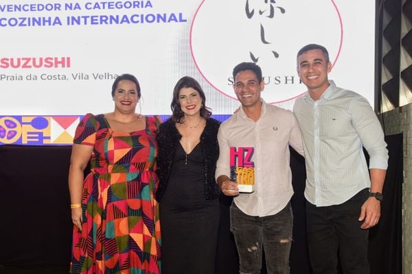 Suzushi é o vencedor da categoria Cozinha Internacional do Prêmio HZ Gastrô, no 1º dia do Fest Gastronomia por Vitor Jubini