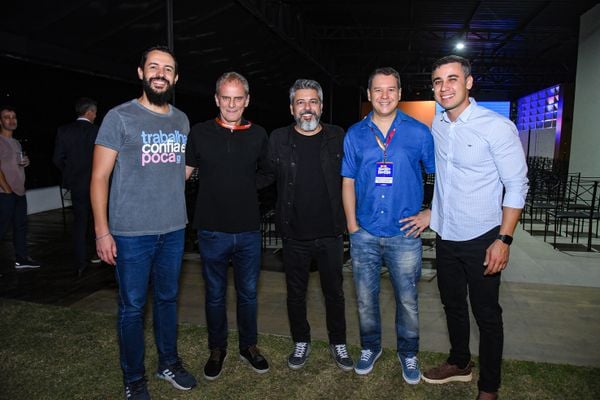 Pablo Lira, Marcello Moraes, Bruno Araújo, Márcio Chagas e Weverson Valcker Meireles
