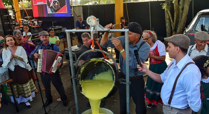 Tradição italiana foi um dos destaques deste domingo (9), no último dia do maior evento gastronômico Espírito Santo