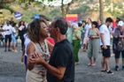 Fest Gastronomia: público dançou ao som do Na Intimidade do Samba