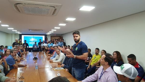 Evento contou com a presença de diversos atletas do ES