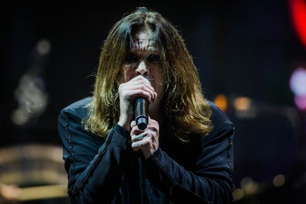 O roqueiro Ozzy Osbourne, ex-vocalista do Black Sabbath, em 2015