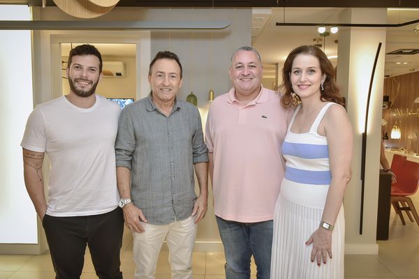 Leandro Couto, Lourival Bastos, Rômulo Bezerril e Adriana Martins