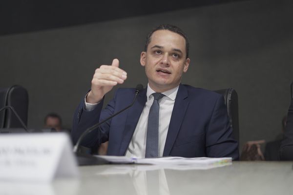 O prefeito de Vitória, Lorenzo Pazolini (Republicanos), perdeu o apoio do Solidariedade