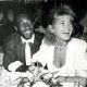 O ex-jogador Pelé (esq.) ao lado da apresentadora Xuxa, em 1986