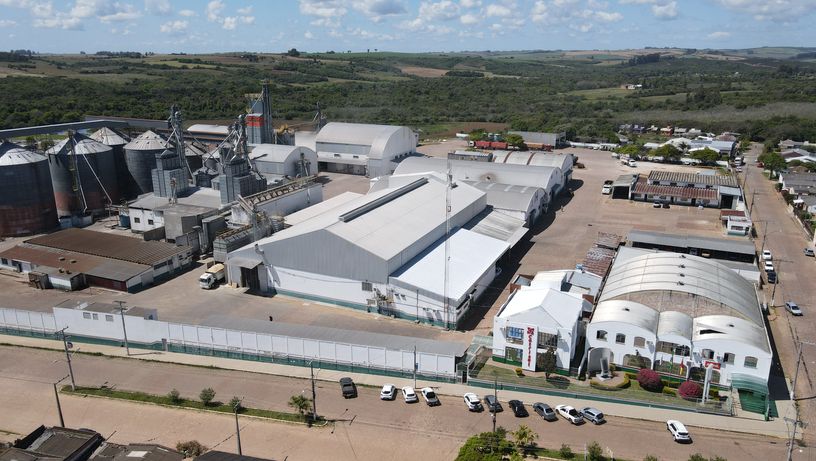 Fabrica da Cotrisel, fabricante do Arroz Sepé
