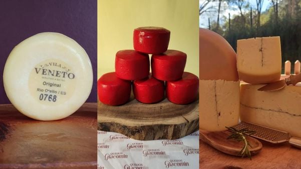 Os queijos Original Otello (Vila Veneto), Rota Colonial (Giacomin) e Morbier (Carnielli) foram alguns dos produtos capixabas reconhecidos no 6º Prêmio Queijo Brasil