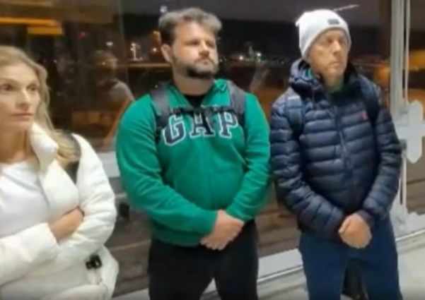 Andreia Mantovani, Alex Zanatta Bignotto e Roberto Mantovani Filho, acusados de agredir o ministro Alexandre de Moraes