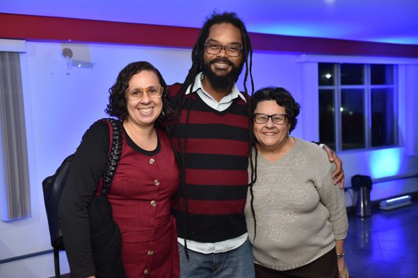 Ana Laura Nahas,  Ricardo Cabelo e Maria Augusta Nahas