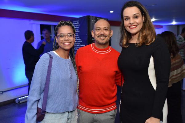 Carol Ornelas,  Ronald Alves e Iana Carneiro