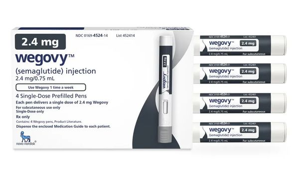  Wegovy, a primeira injeção semanal para tratamento de obesidade aprovada pela Anvisa (Agência Nacional de Vigilância Sanitária