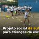 Imagem - Projeto social oferece aulas de tênis para crianças de escolas públicas do ES