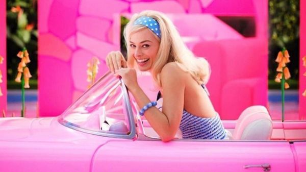 Cena do filme Barbie, em cartaz nos cinemas do Estado