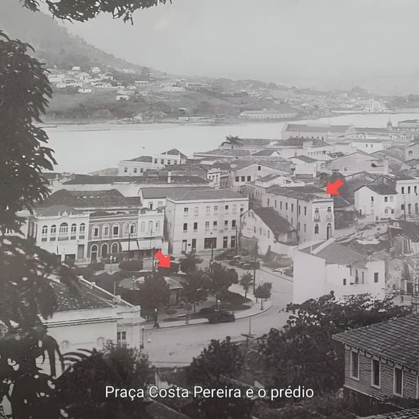 O prédio está presente em fotos desde a década de 1920