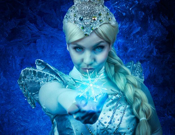 "Elsa, A Rainha da Neve" terá duas sessões no Teatro da Ufes, em Vitória. Crédito: Divulgação