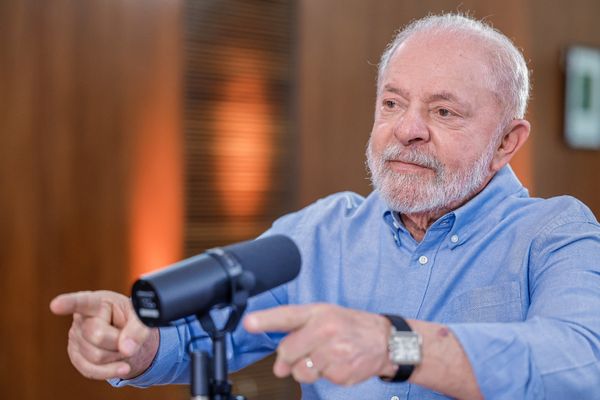 Presidente da República, Luiz Inácio Lula da Silva.  Conversa com o Presidente no Palácio da Alvorada.