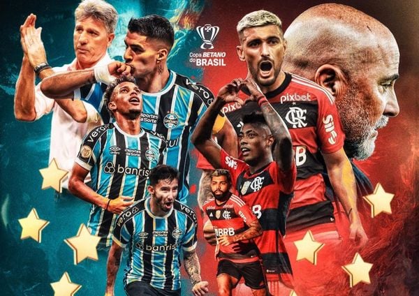 Copa do Brasil: Assista ao vivo e de graça ao jogo Flamengo x Grêmio