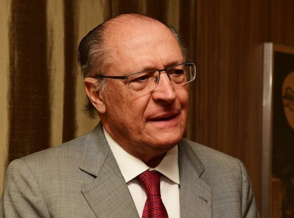 O vice-presidente Geraldo Alckmin em visita à sede da Rede Gazeta, em Vitória, na quinta-feira (27) por Ricardo Medeiros