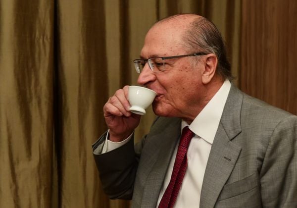 O vice-presidente Geraldo Alckmin em visita à sede da Rede Gazeta, em Vitória, na quinta-feira (27) por Ricardo Medeiros