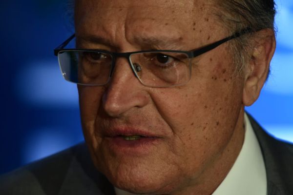 Vice-presidente da república, Geraldo Alckmin, em evento da Findes