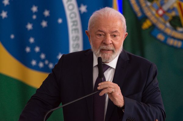  O presidente Luiz Inácio Lula da Silva durante lançamento do Programa de Ação na Segurança (PAS), no Palácio do Planalto.