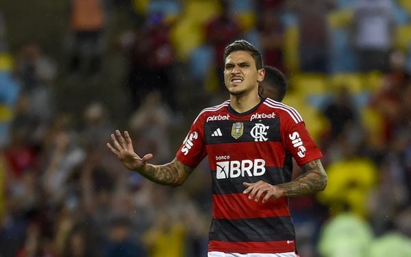 Pedro, atacante do Flamengo
