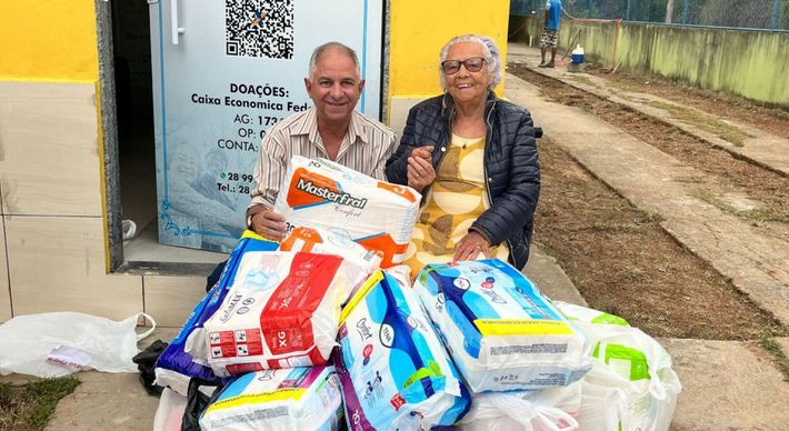 Ao todo, mais de mil unidades foram doadas a um lar de idosos do município do Sul do Estado