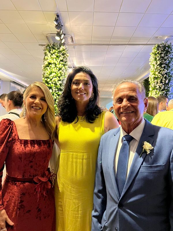 Soraya de Souza Manato, Hellen Rocha e Carlos Manato