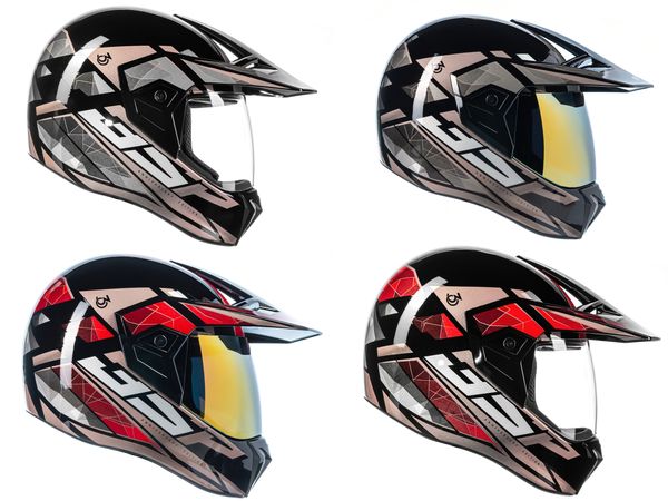 Coluna moto mais - capacetes Bieffe 3Sport 30th Anniversary