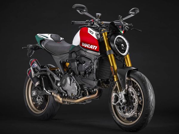 Coluna moto mais - Ducati Monster 30° Anniversario: