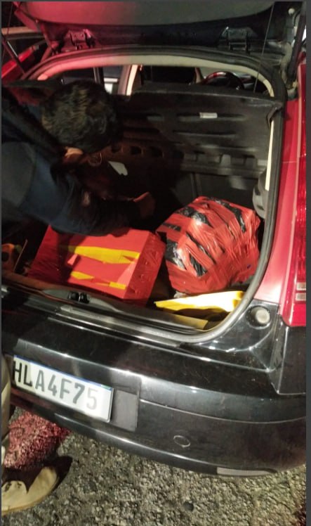 Homem é preso com mais de 80 tabletes de drogas no Sul do ES  por Divulgação/PRF 