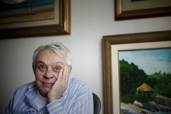 O humorista Chico Anysio, 78, em sua residência, em São Paulo (SP)